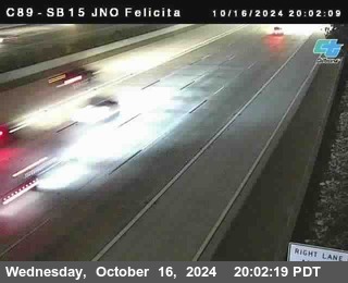 SB 15 at Felicita Road