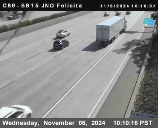 SB 15 at Felicita Road