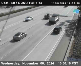 SB 15 at Felicita Road