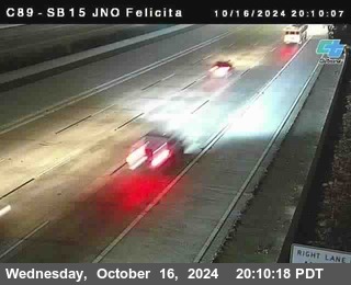 SB 15 at Felicita Road