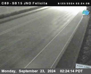 SB 15 at Felicita Road