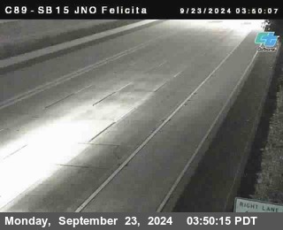 SB 15 at Felicita Road