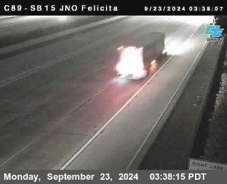 SB 15 at Felicita Road