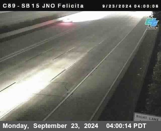 SB 15 at Felicita Road