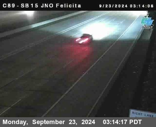 SB 15 at Felicita Road