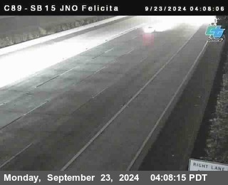 SB 15 at Felicita Road