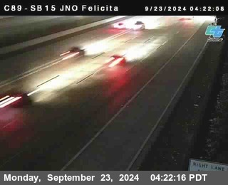 SB 15 at Felicita Road