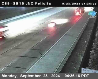 SB 15 at Felicita Road