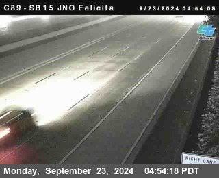 SB 15 at Felicita Road