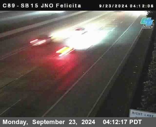 SB 15 at Felicita Road