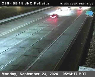 SB 15 at Felicita Road