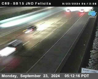 SB 15 at Felicita Road