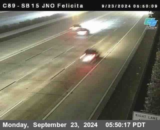 SB 15 at Felicita Road