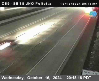 SB 15 at Felicita Road