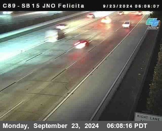 SB 15 at Felicita Road