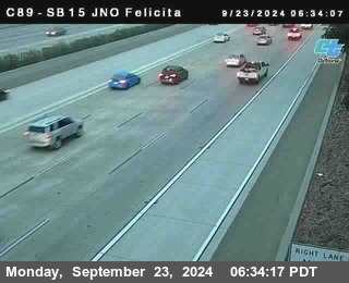 SB 15 at Felicita Road