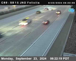 SB 15 at Felicita Road