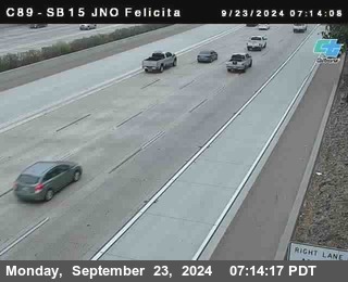 SB 15 at Felicita Road