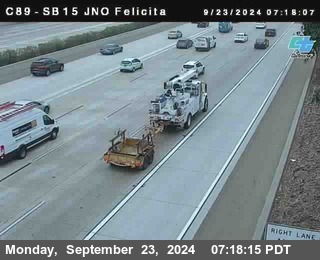 SB 15 at Felicita Road