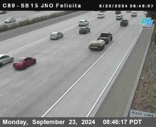 SB 15 at Felicita Road