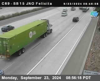 SB 15 at Felicita Road