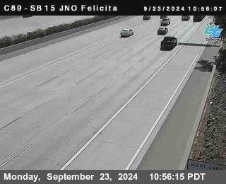 SB 15 at Felicita Road