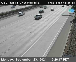 SB 15 at Felicita Road