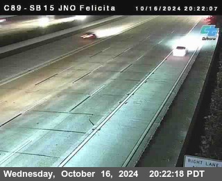 SB 15 at Felicita Road