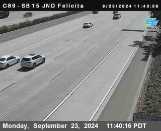 SB 15 at Felicita Road