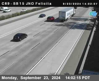 SB 15 at Felicita Road