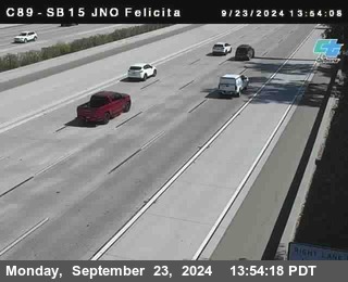 SB 15 at Felicita Road