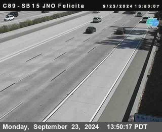 SB 15 at Felicita Road