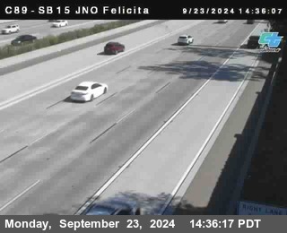 SB 15 at Felicita Road