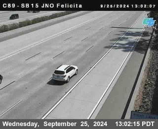 SB 15 at Felicita Road