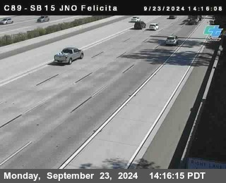 SB 15 at Felicita Road