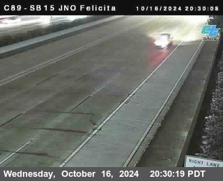 SB 15 at Felicita Road