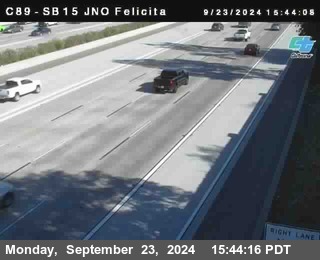 SB 15 at Felicita Road