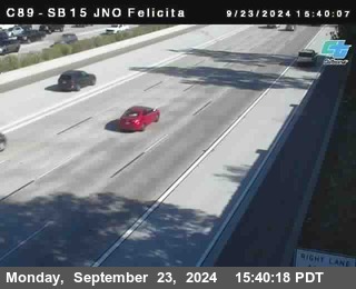 SB 15 at Felicita Road