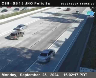 SB 15 at Felicita Road