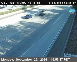 SB 15 at Felicita Road