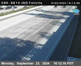 SB 15 at Felicita Road