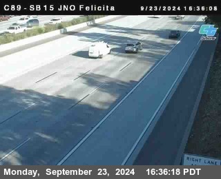 SB 15 at Felicita Road