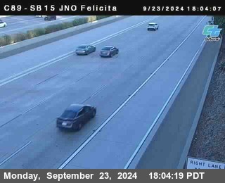 SB 15 at Felicita Road