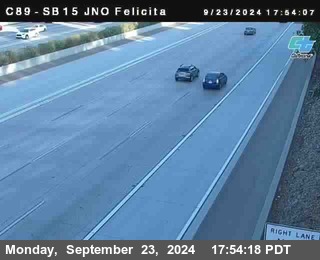 SB 15 at Felicita Road