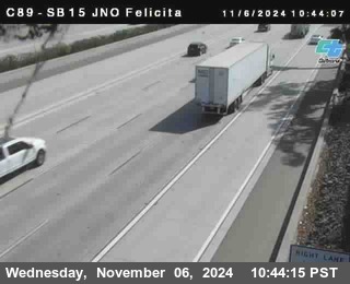 SB 15 at Felicita Road