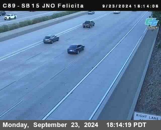 SB 15 at Felicita Road