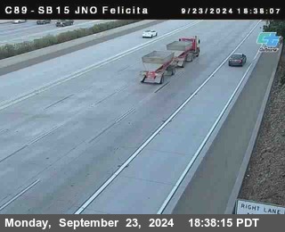 SB 15 at Felicita Road