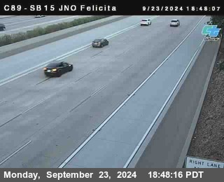 SB 15 at Felicita Road