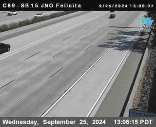 SB 15 at Felicita Road