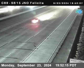 SB 15 at Felicita Road